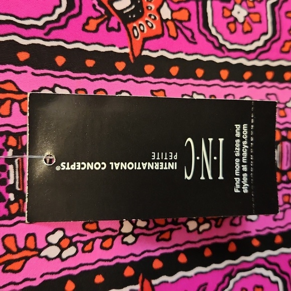 NWT Dress by I N C International Concepts Size P/P - Picture 3 of 4